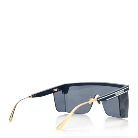 Christian Dior  Geometric Diorclub M1U Mask Sunglasses Matte Blue main image 8